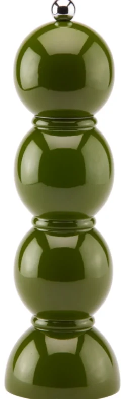 Addison Ross Salz- & Pfeffermühle Bobbin 24cm khaki grün