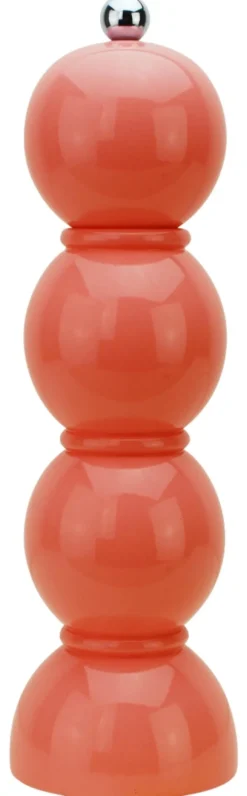 Addison Ross Salz- & Pfeffermühle Bobbin 24cm korallenrot