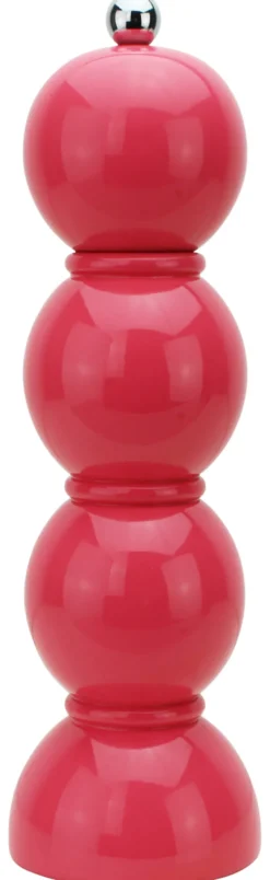 Addison Ross Salz- & Pfeffermühle Bobbin 24cm melonenrot