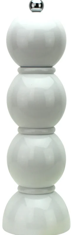 Addison Ross Salz- & Pfeffermühle Bobbin 24cm weiß