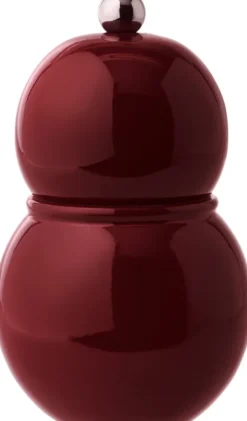 Addison Ross Salz- & Pfeffermühle Chubbie 12cm dunkelrot