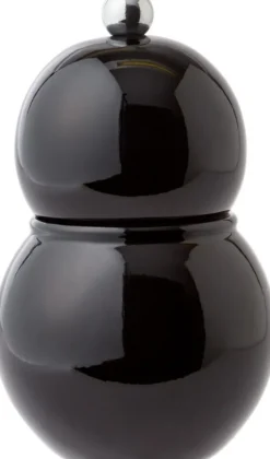 Addison Ross Salz- & Pfeffermühle Chubbie 12cm schwarz