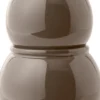Addison Ross Salz- & Pfeffermühle Chubbie 12cm warmes grau