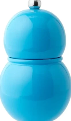 Addison Ross Salz- & Pfeffermühle Chubbie 12cm wasserblau