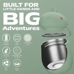 ASOBU® Bestie Lunchbox 600ml Dinosaurier