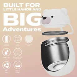 ASOBU® Bestie Lunchbox 600ml Eisbär