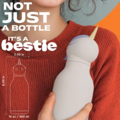 ASOBU® Bestie Trinkflasche 460ml Einhorn