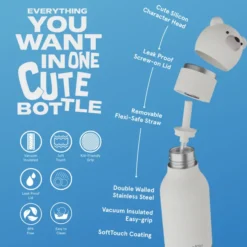ASOBU® Bestie Trinkflasche 460ml Eisbär