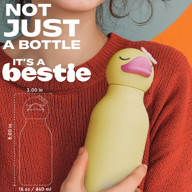 ASOBU® Bestie Trinkflasche 460ml Ente