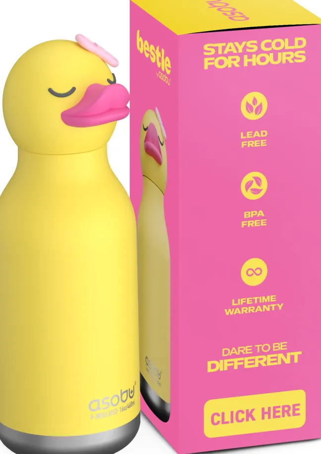 ASOBU® Bestie Trinkflasche 460ml Ente