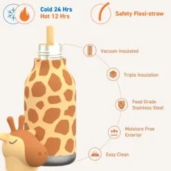 ASOBU® Bestie Trinkflasche 460ml Giraffe