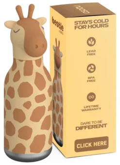 ASOBU® Bestie Trinkflasche 460ml Giraffe