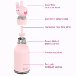 ASOBU® Bestie Trinkflasche 460ml Hase