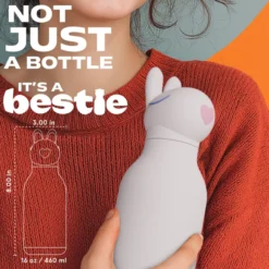 ASOBU® Bestie Trinkflasche 460ml Hase