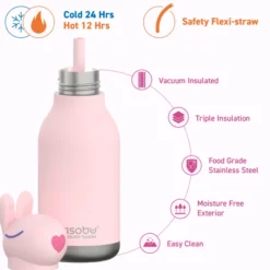 ASOBU® Bestie Trinkflasche 460ml Hase