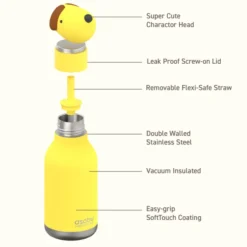 ASOBU® Bestie Trinkflasche 460ml Hund