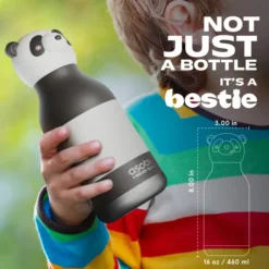 ASOBU® Bestie Trinkflasche 460ml Panda weiß