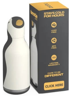 ASOBU® Bestie Trinkflasche 460ml Pinguin