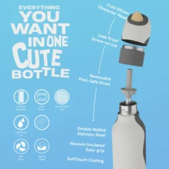ASOBU® Bestie Trinkflasche 460ml Pinguin