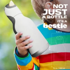 ASOBU® Bestie Trinkflasche 460ml Pinguin