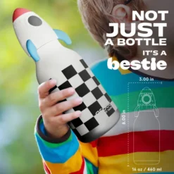 ASOBU® Bestie Trinkflasche 460ml Rakete