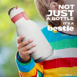 ASOBU® Bestie Trinkflasche 460ml Schneemann