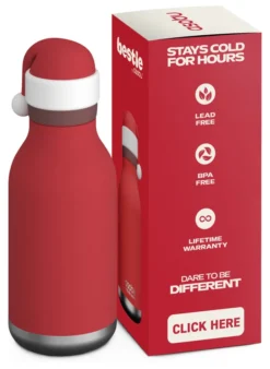 ASOBU® Bestie Trinkflasche 460ml Weihnachtsmann