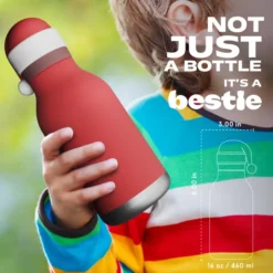 ASOBU® Bestie Trinkflasche 460ml Weihnachtsmann