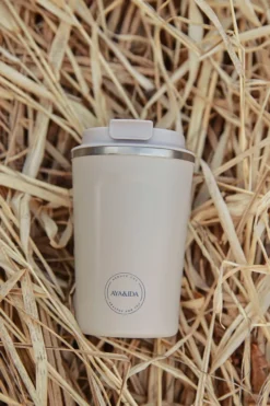 AYA&IDA CUP2GO Becher 380ml Cream Beige