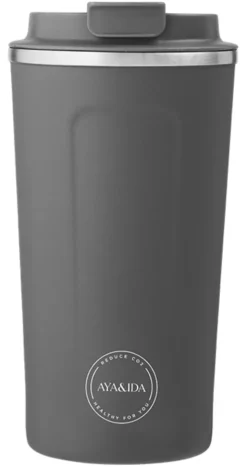 AYA&IDA CUP2GO Becher 500ml Dark Grey