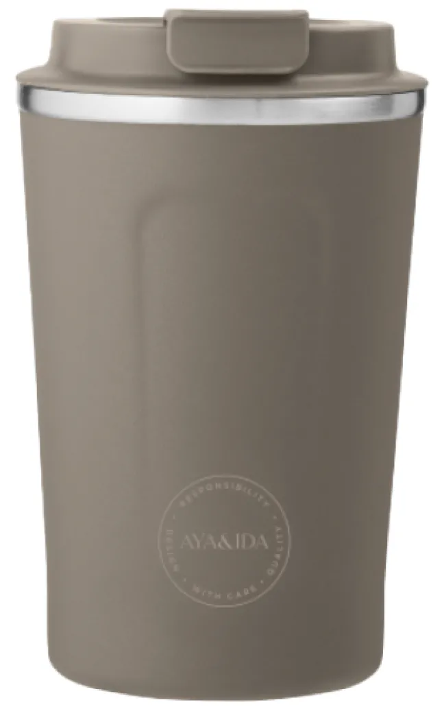 AYA&IDA CUP2GO Becher 380ml Driftwood