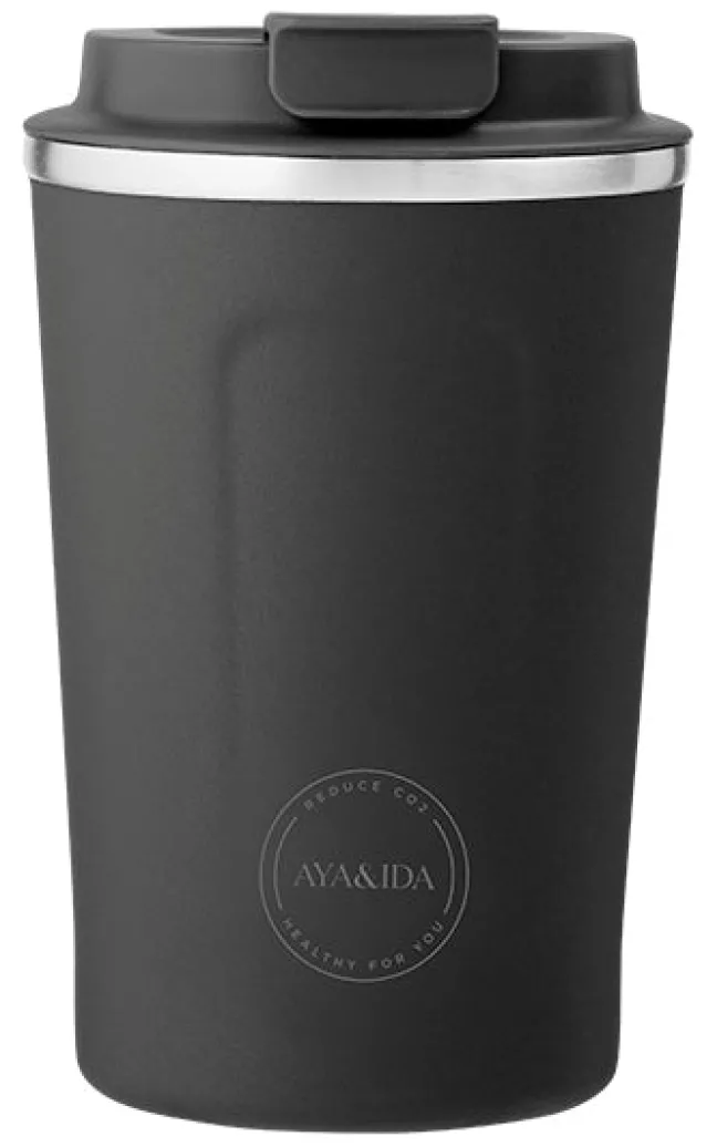 AYA&IDA CUP2GO Becher 380ml Matte Black
