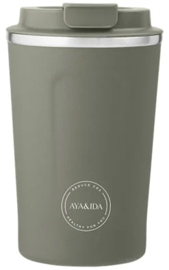 AYA&IDA CUP2GO Becher 380ml Troipcal Green