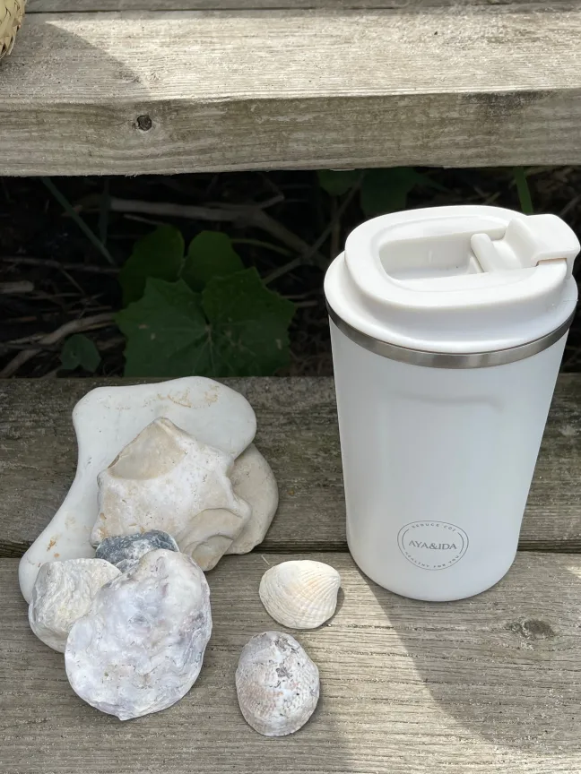 AYA&IDA CUP2GO Becher 380ml Winter White Sale