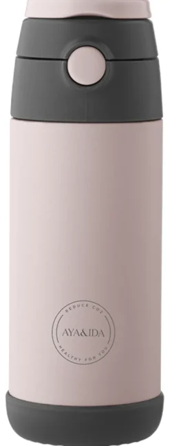 AYA&IDA Trinkflasche für Kinder 350ml Soft Rose