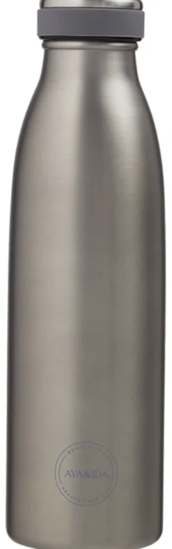 AYA&IDA Trinkflasche 500ml Cool Grey