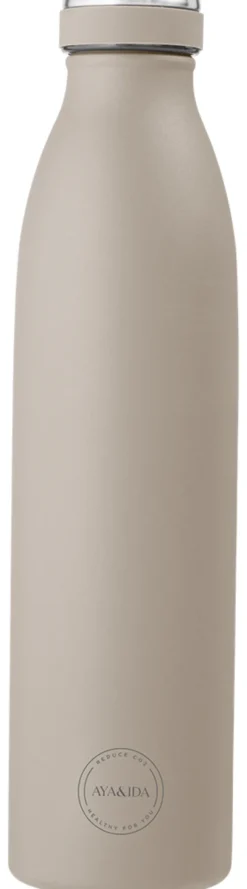 AYA&IDA Trinkflasche 750ml Cream Beige
