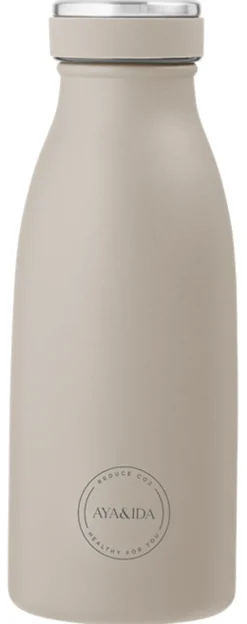 AYA&IDA Trinkflasche 350ml Cream Beige