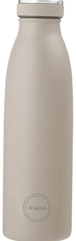 AYA&IDA Trinkflasche 500ml Cream Beige