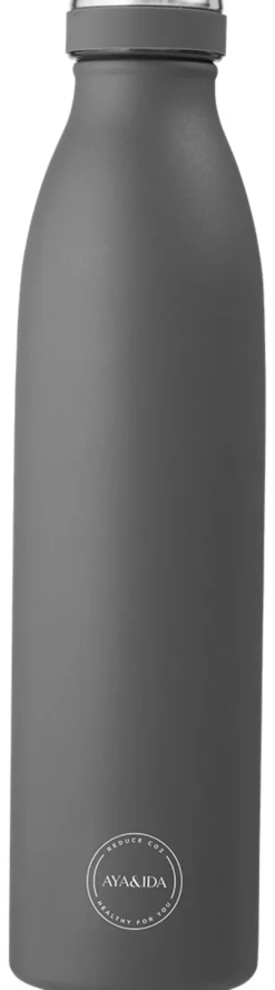 AYA&IDA Trinkflasche 750ml Dark Grey