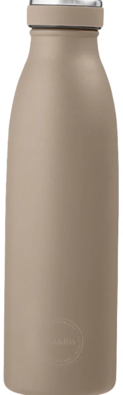 AYA&IDA Trinkflasche 500ml Dusty Brown