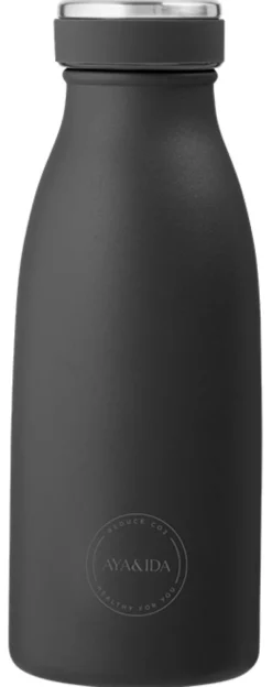AYA&IDA Trinkflasche 350ml Matte Black