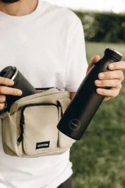 AYA&IDA Trinkflasche 500ml Matte Black