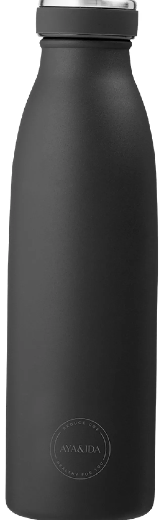 AYA&IDA Trinkflasche 500ml Matte Black