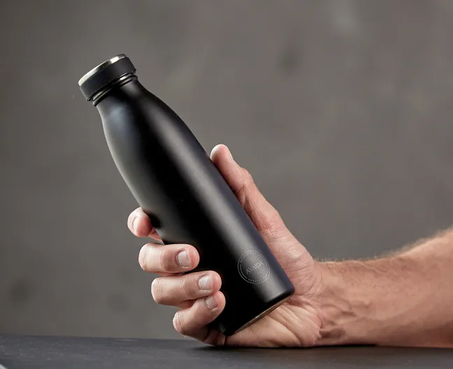AYA&IDA Trinkflasche 500ml Matte Black