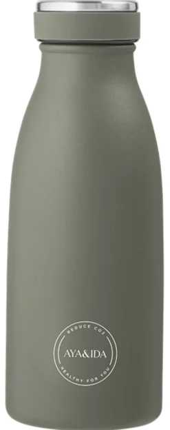 AYA&IDA Trinkflasche 350ml Tropical Green