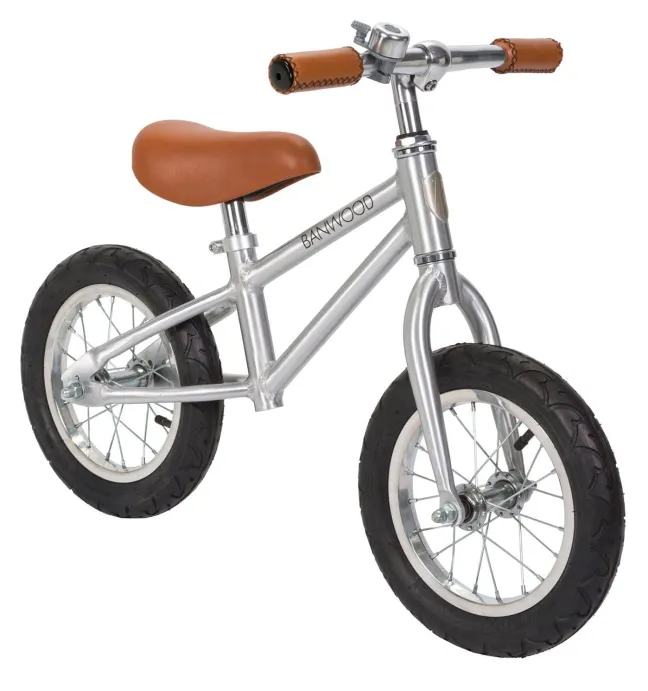 BANWOOD FIRST GO Laufrad chrome