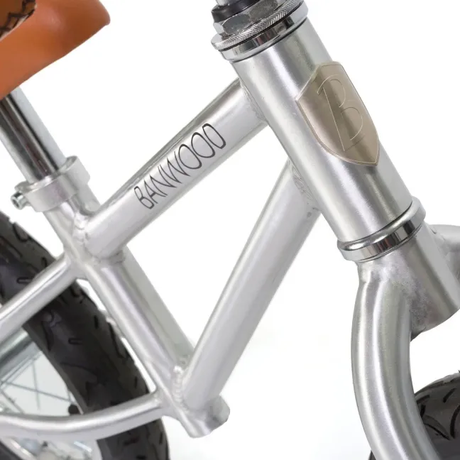 BANWOOD FIRST GO Laufrad chrome