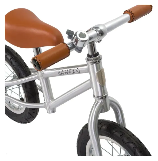 BANWOOD FIRST GO Laufrad chrome