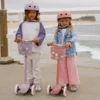 BANWOOD Pin & Ride Kinder-Lenkerkorb Raspberry (für Laufrad, Roller & Fahrrad)